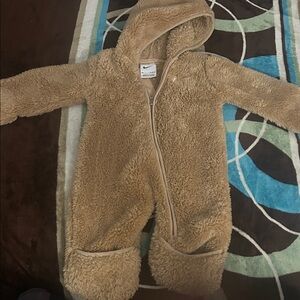 Nike Cozy Tan Kids Footie